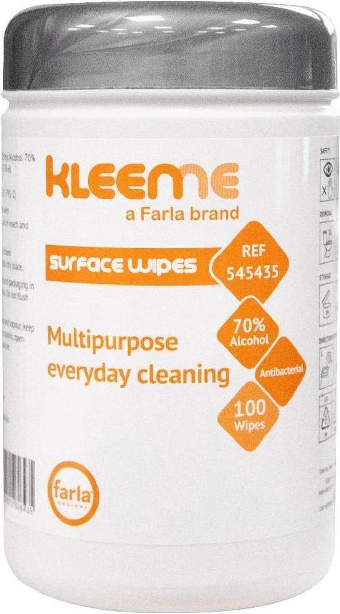 Schoonmaakdoekjes - Ontsmettingsdoekjes - desinfectiedoekjes - desinfectie doekjes - KleenMe - Alcohol doekjes - alcoholdoekjes - Allesreiniger Zachte Antibacteriële Alcohol wipes- 100 doekjes - Met dispenser - 70% Alcohol - 185 x 110mm Schoonmaakdoekjes - Ontsmettingsdoekjes - Desinfectiedoekjes - Desinfectie Doekjes - KleenMe - Alcohol Doekjes - Alcoholdoekjes - Allesreiniger Zachte Antibacteriële Alcohol Wipes- 100 Doekjes - Met Dispenser - 70% Alcohol - 185 X 110mm -Bol Schoonmaak Winkel