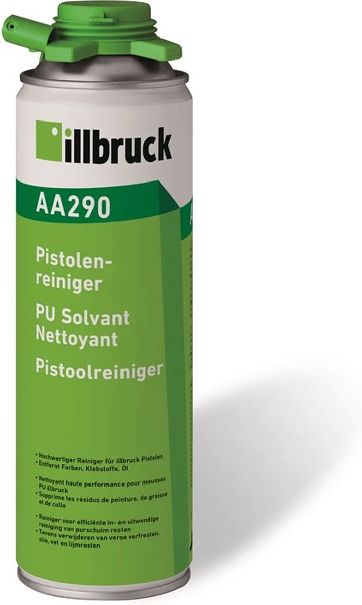 Illbruck AA290 Purpistool reiniger - 500ml Illbruck AA290 Purpistool Reiniger - 500ml -Bol Schoonmaak Winkel
