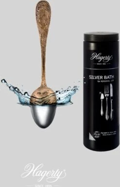 Hagerty Silver Bath - Professional 580ml - Reinigingsbad Voor Zilver Bestek -Bol Schoonmaak Winkel 767x1200
