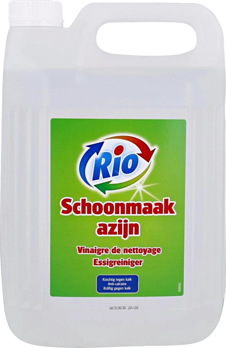 Schoonmaakazijn - Rio Schoonmaak azijn - Schoonmaakazijn 5L Schoonmaakazijn - Rio Schoonmaak Azijn - Schoonmaakazijn 5L -Bol Schoonmaak Winkel 778x1200 2