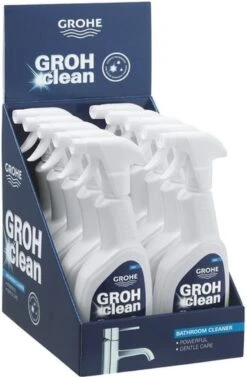 GROHE Grohclean Sproeiflacon Reiniger - 500 Ml - Schoonmaakmiddel - 48166000 -Bol Schoonmaak Winkel 787x1200