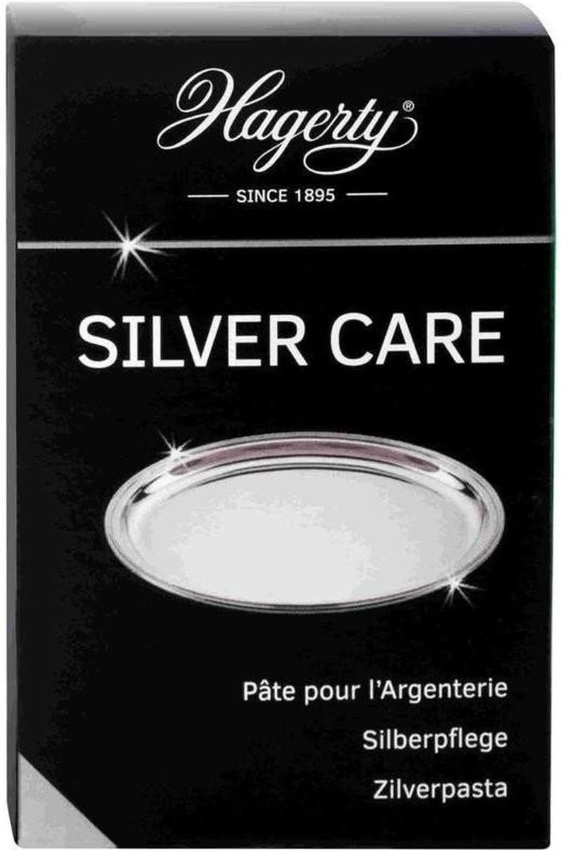 Hagerty Silver Care - pasta voor zilverreiniging 185 gr Hagerty Silver Care - Pasta Voor Zilverreiniging 185 Gr -Bol Schoonmaak Winkel