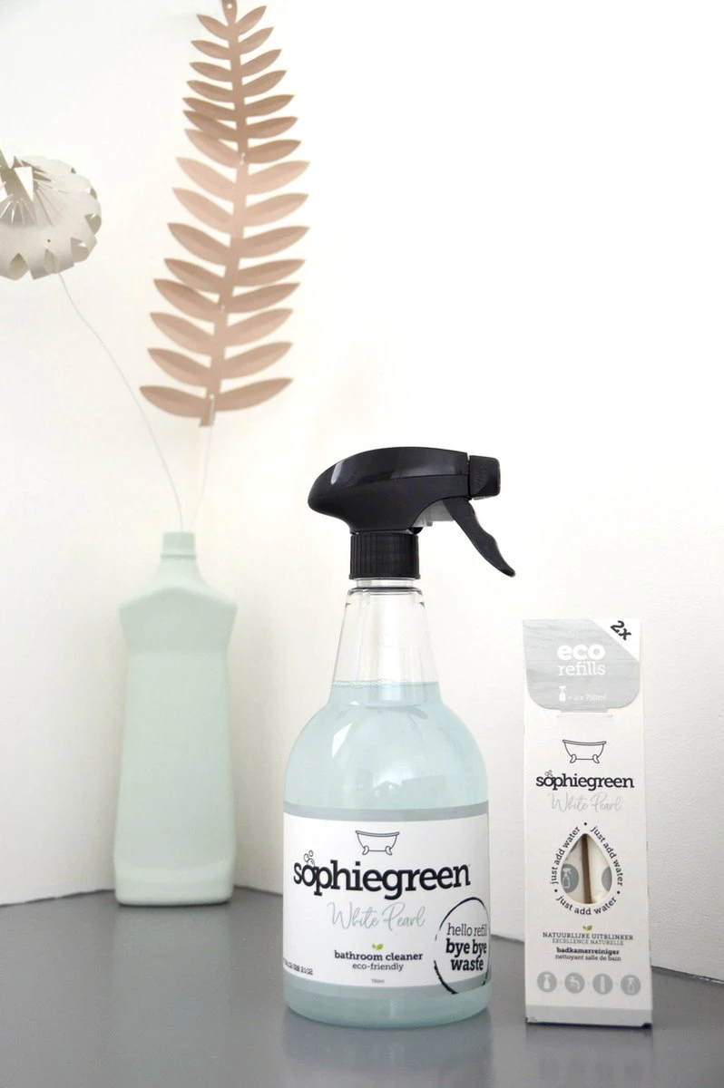 SophieGreen White Pearl Badkamerreiniger 3x2 navullingen (=6x750 ml) SophieGreen White Pearl Badkamerreiniger 3x2 Navullingen (=6x750 Ml) -Bol Schoonmaak Winkel 798x1200 2