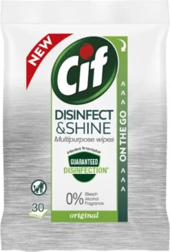 Cif Disinfect & Shine Wipes Original Desinfectie Schoonmaakdoekjes - 12 X 30 Doekjes - Voordeelverpakking 15 Cif Disinfect & Shine Wipes Original Desinfectie Schoonmaakdoekjes - 12 X 30 Doekjes - Voordeelverpakking -Bol Schoonmaak Winkel 811x1200