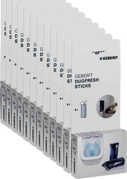 Geberit DuoFresh Sticks - 96 Stuks - Voordeelverpakking - Toilet/WC Blokjes Inbouwreservoir 7 Geberit DuoFresh Sticks - 96 Stuks - Voordeelverpakking - Toilet/WC Blokjes Inbouwreservoir -Bol Schoonmaak Winkel 850x1200