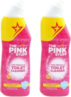 The Pink Stuff Set 6 Dlg- 2x Spray 750 Ml - 2x Toiletreinoger 750 Ml- 2x Miracle Paste 850 Gram -Bol Schoonmaak Winkel 883x1200