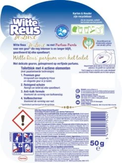 Witte Reus DeLuxe Toiletblok - Delicate Magnolia - WC Blokjes Voordeelverpakking - 10 Stuks -Bol Schoonmaak Winkel 897x1200