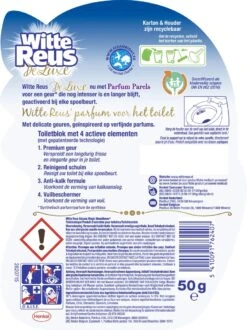 Witte Reus DeLuxe Toiletblok - Magic Moonflower - WC Blokjes Voordeelverpakking - 10 Stuks 7 Witte Reus DeLuxe Toiletblok - Magic Moonflower - WC Blokjes Voordeelverpakking - 10 Stuks -Bol Schoonmaak Winkel 897x1200 5