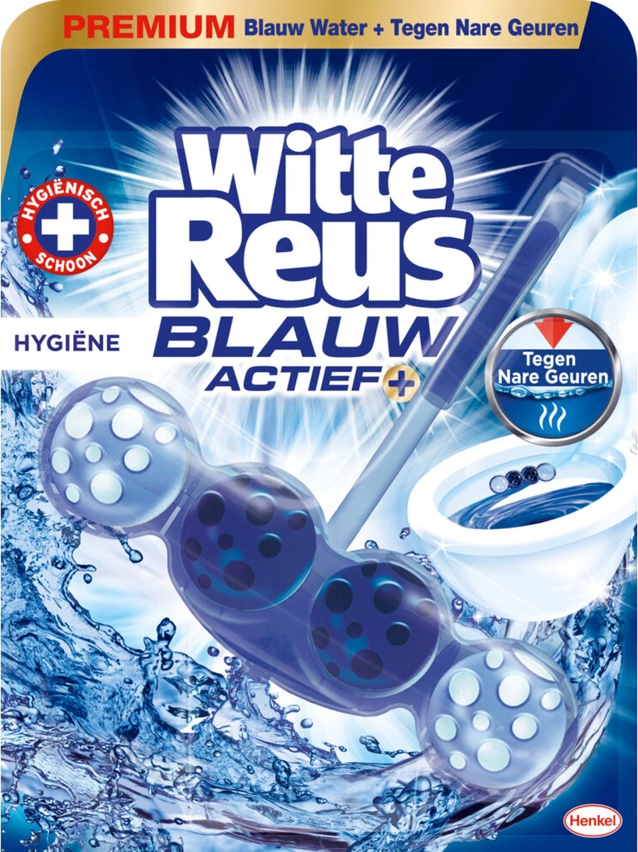 Witte Reus Blauw Actief Toiletblok - Hygiene - WC Blokjes Voordeelverpakking - 10 Stuks Witte Reus Blauw Actief Toiletblok - Hygiene - WC Blokjes Voordeelverpakking - 10 Stuks -Bol Schoonmaak Winkel 898x1200 1