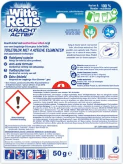 Witte Reus Kracht Actief Toiletblok - Bloesem - WC Blokjes Voordeelverpakking - 10 Stuks -Bol Schoonmaak Winkel 900x1200 5