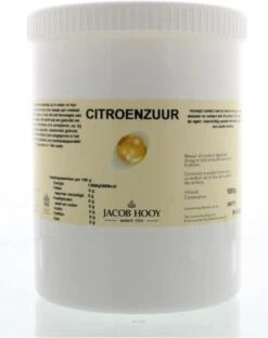 Jacob Hooy Citroenzuur Meelkristal 1 Kg -Bol Schoonmaak Winkel 949x1200