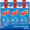 Ajax® Ajax Allesreiniger 100% Hygiene 6 X 1L - Voordeelverpakking 2 Ajax® Ajax Allesreiniger 100% Hygiene 6 X 1L - Voordeelverpakking -Bol Schoonmaak Winkel 959x1200
