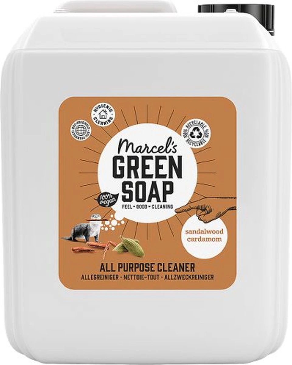 Marcel's Green Soap Allesreiniger Sandelhout & Kardemom - 5 liter Marcel's Green Soap Allesreiniger Sandelhout & Kardemom - 5 Liter -Bol Schoonmaak Winkel 960x1200 2
